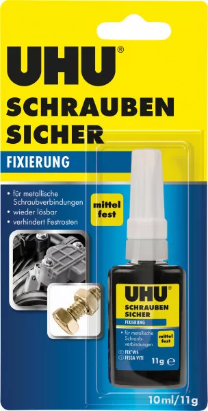 UHU Schraubensicher Fixierung Kleb- und Dichtstoff 11 g Tube