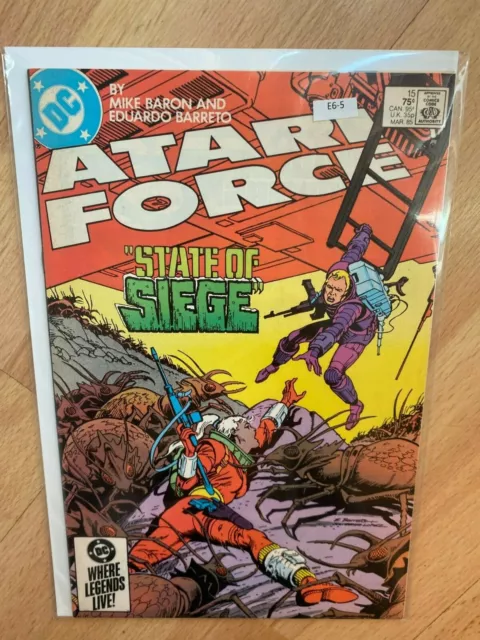 Atari Force 15 - DC Comics High Grade Comic Book - E6-5