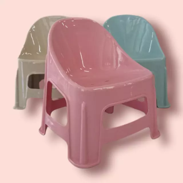 Kids Armchairs Non-Slip Children Plastic Chairs Outdoor Indoor Stackable Stool