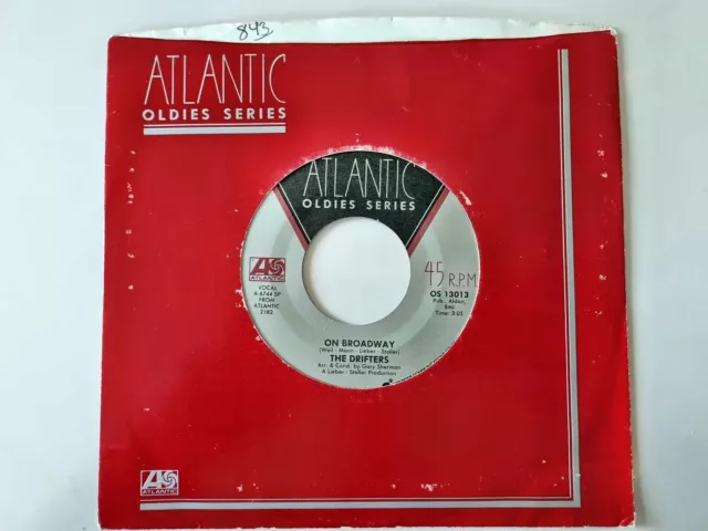 The Drifters - On Broadway/ I've got sand in my shoes 7'' Vinyl US