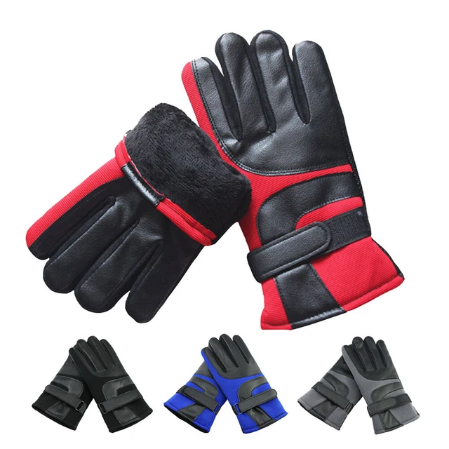 Unsex Male Winter Skiing Thermal Gloves Touch Screen Mittens Driving Snowboard