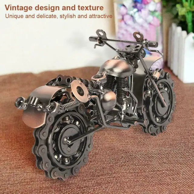 Art Handmade Nuts & Bolts Bike Motorbike Model Motorcycle Gift Decor