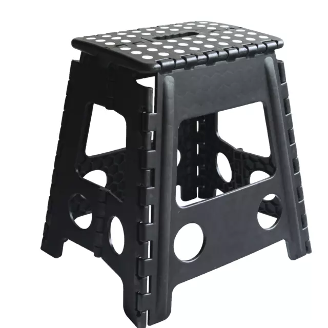 Multi Purpose Portable Folding Stool Home Small Seat Plastic Collapsible Step