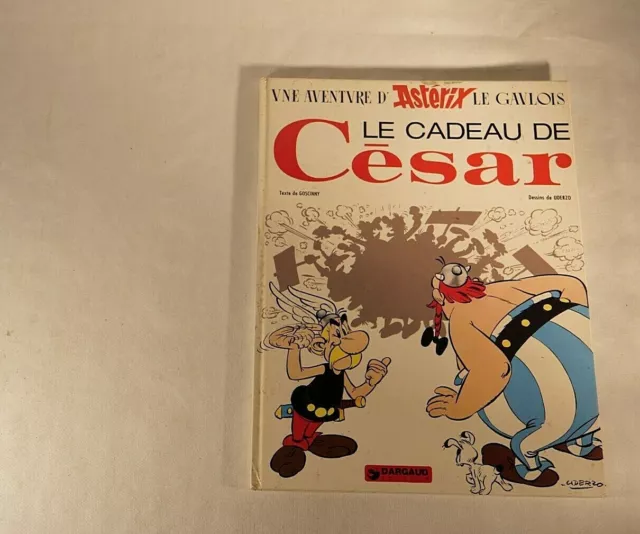 BD Astérix Le cadeau de César Goscinny Uderzo Dargaud 1974