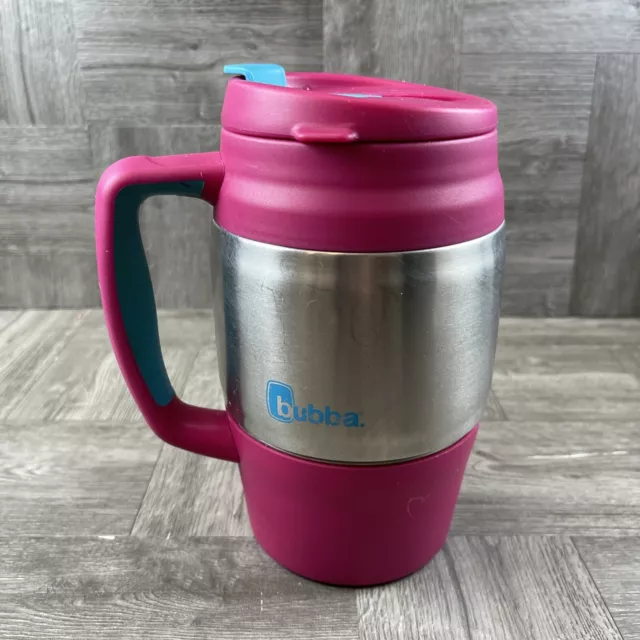 Bubba Insulated Thermos Travel Mug Hot Cold Coffee Tea 34oz Tumbler Cup Pink US