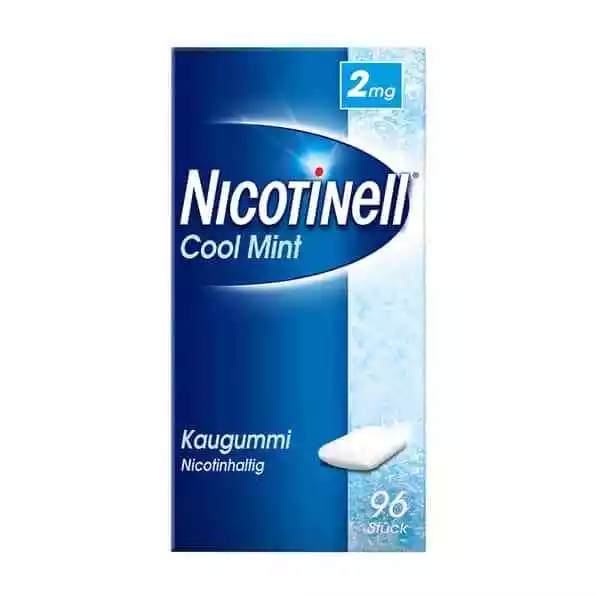 Nicotinell Kaugummi Cool Mint 2mg 96 St Kaugummi