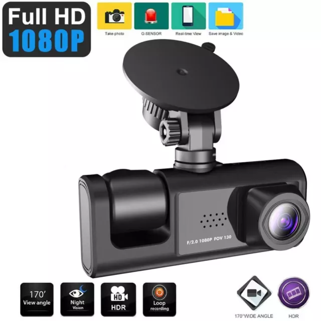 1080p Full HD Car DVR Recorder Camera Night Vision Driving Recorder  Car