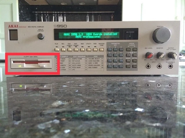 Lecteur de disquette pour Akai sampler asq10 s950 mpc