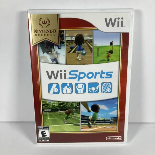 Wii Sports Nintendo Selects Nintendo Wii Game Complete With Manual Tested