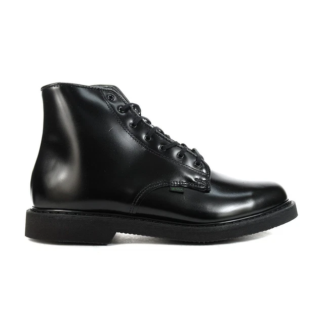Bates Men's Lites 6" Lace Up Black Leather Chukka Boots E00058