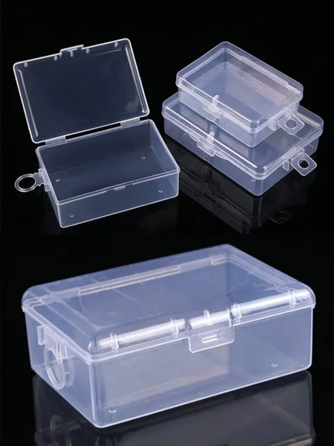 Plastic Box Storage Box Translucent Box Packing Bog Rectangular Case Waterproof