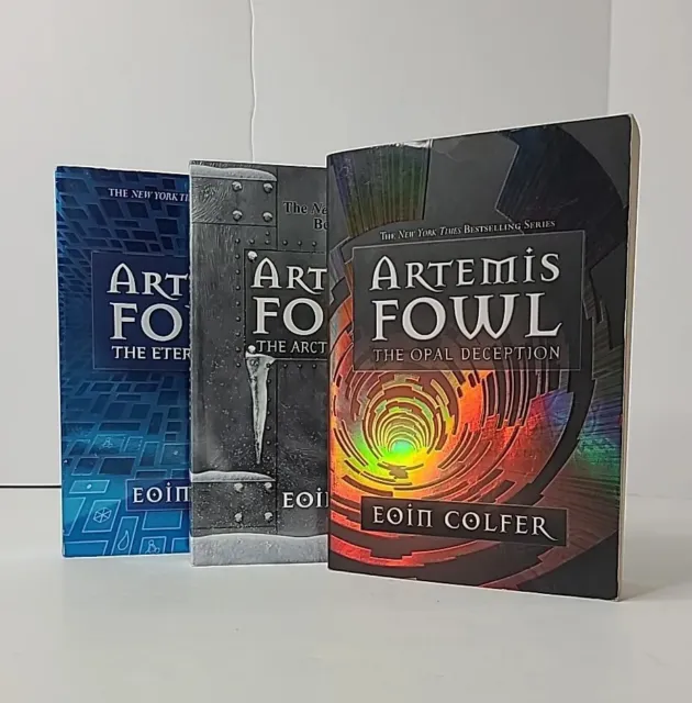 Young Adult Fantasy Lot Of 3 Artemis Fowl Eoin Colfer Eternity Code Opal Arctic