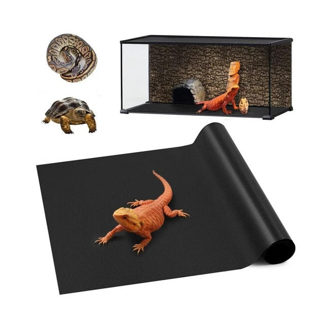Waterproof Reptile Carpet Reptile Terrarium Liner Substrate Mat  Gecko Lizard