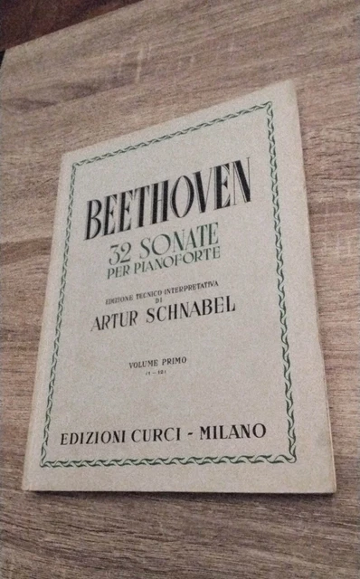 Beethoven – Sonate Complete Per Pianoforte (edizione G. Schirmer, 692 Pagine, LB2103)