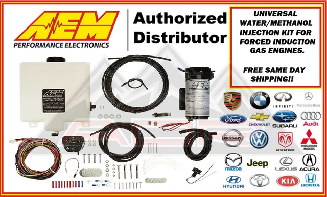 AEM 30-3300 WATER Methanol Injection Kit V2 MAP Sensor & BOOST ...