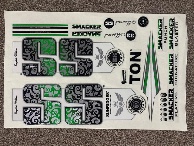 Ton Bat Sticker CRICKET BAT STICKER 3D Embossed Sticker, SS TON £6.99 - PicClick UK