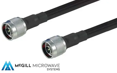 Coaxial Cable Assembly  N Type male Connectors - LMR-400 LW Times Microwave YAGI