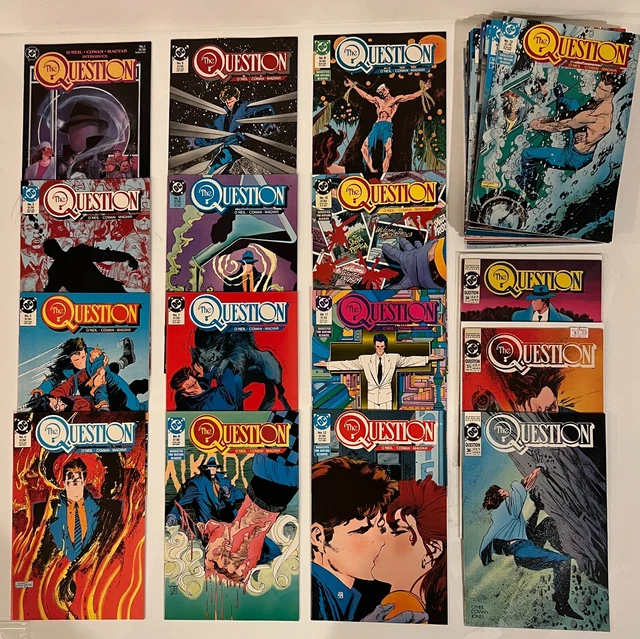 Lot Of  39 The Question #1-36 Complete Set (No #15)  D Oneil 1986 1St Rorschach