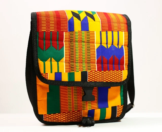 Sac cabas imprimé africain - Marron X Bogolan - Sacs fourre-tout / Sac