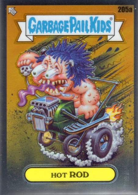 2022 GARBAGE PAIL KIDS GPK CHROME SERIES 5 BASE HOT ROD 205a NM