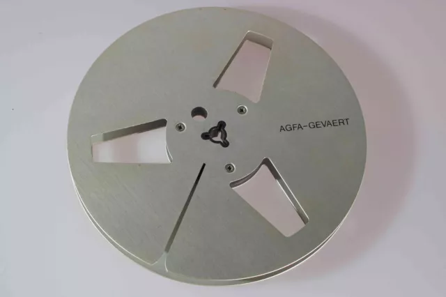 Tonband Leerspule 18 cm Metall - Agfa Gevaert