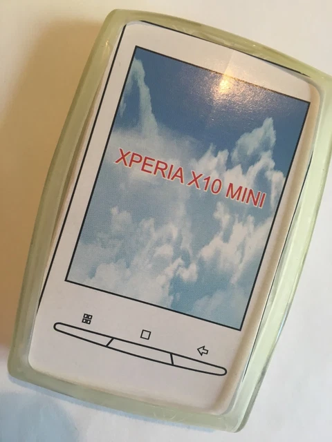 Sony Ericsson Xperia X10 Mini TPU Jelly Case JCSEX10MINICS-A in Clear. Brand New