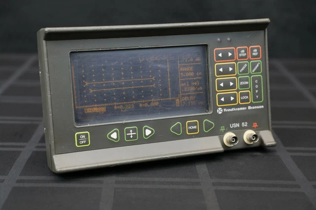 Détecteur De Défauts Ultrasonique GE USM33 D'occasion - Testé Et Fonctionnel Avec Batterie Et Câble