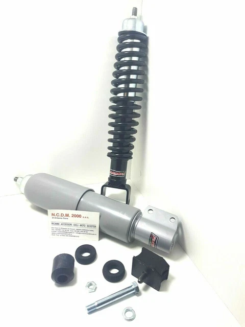 SET AMORTISSEUR AVANT Affiches CARBONE Vespa Px 125 150 200 Type