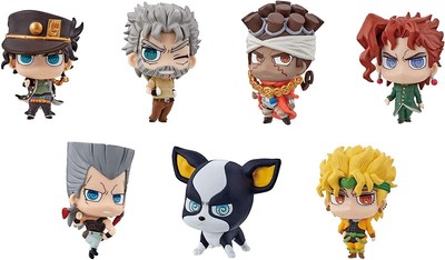 5 Set Bizarre Jojo Bizarre Avventura Figura Collezione Tutti un'Altra Colore Ver 