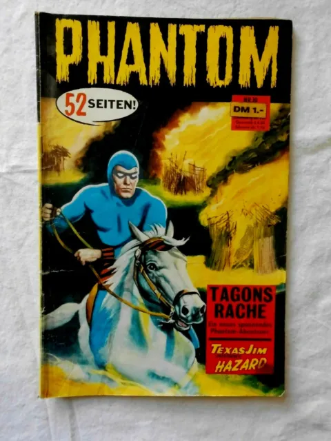 PHANTOM - Heft Nr. 10 Tagons Rache von 1967 - 1. Auflage guter Zustand