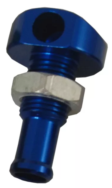 Blowsion Water Outlet Blue 3/8" - 90 Degree 04-03-002