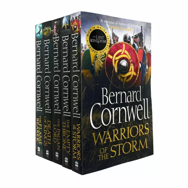 Bernard Cornwell The Last Kingdom Series 2 (Book 6-10) 5 Books Collection Set