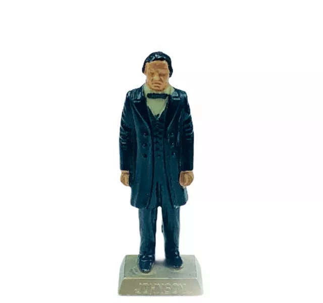 Louis Marx President vtg plastic figure toy political gift 17th Andrew Johnson 2