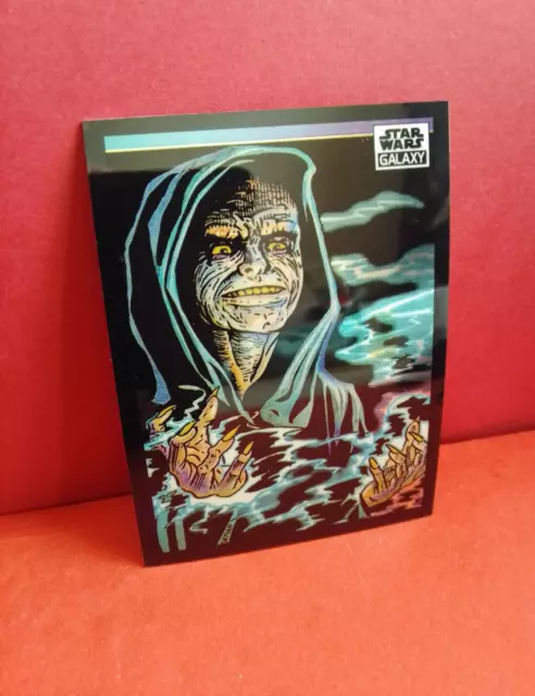 2022 Topps Star Wars Chrome Galaxy The Emperor's Power base set card n°37