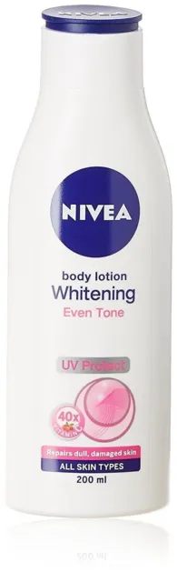 Nivea Lait Corporel Blanchissant & Protection UV Tous types de peau - 200 ml