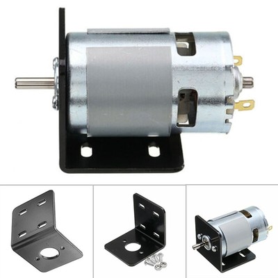 CHANCS motore elettrico 775 12V DC motore 4000RPM DC 24V 8000RPM con supporto motore staffa per fai da te parti 