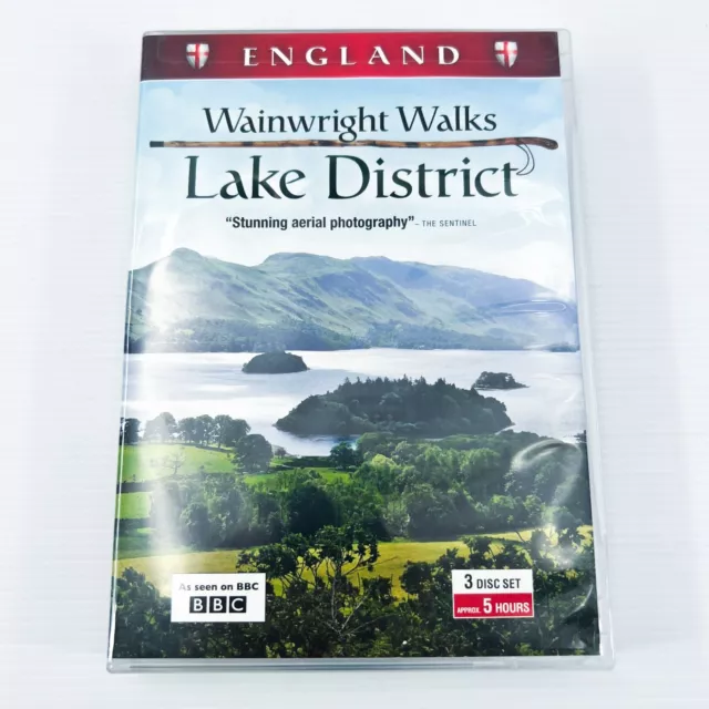 NEW Wainwright Walks: Lake District (DVD, 2011, 3-Disc Set) BBC English Country