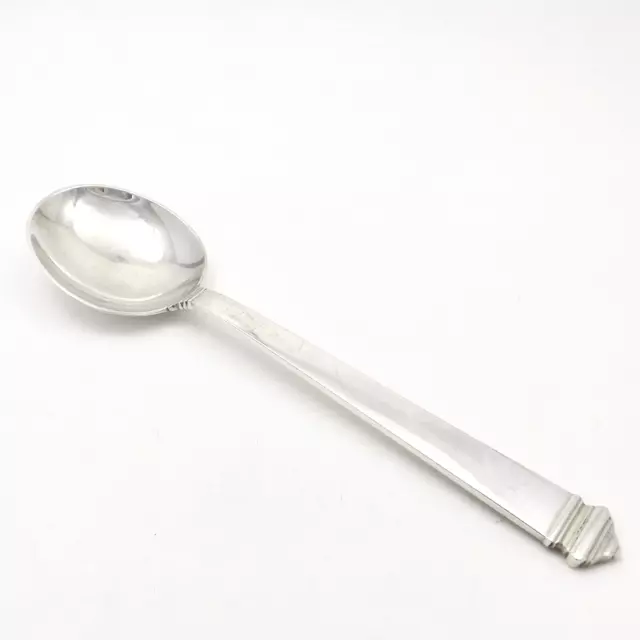 Tiffany Co Sterling Silver Hampton Round Bowl Soup Cream Spoon Monogrammed