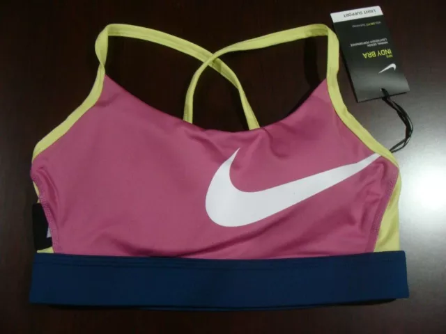 Nike Swoosh Icon Clash Women's Light Support Sports Bra Size S