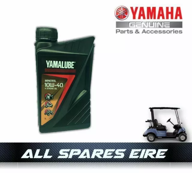 Yamaha Golf Cart Buggy Motoröl 10W40 1L Mineral 4 Takt Ölfilter