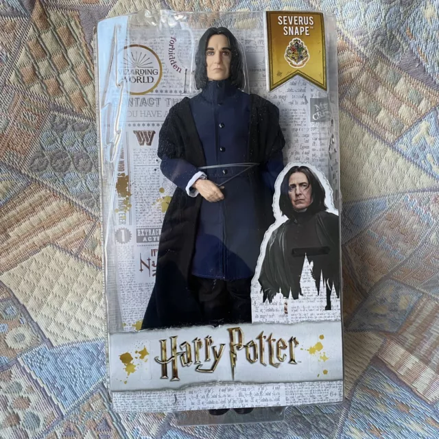 Harry Potter Severus Snape Wizarding World Figure Boxed Doll Mattel Warner Bros