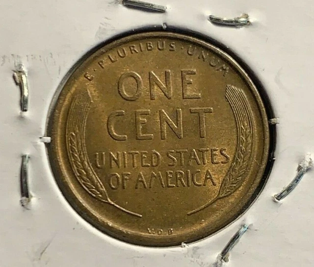 1909-P VDB Lincoln Wheat Cent Penny (BU - Brown) - Old U.S. Coins 2