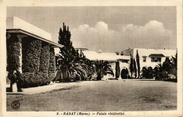 CPA AK MAROC RABAT - Palais residentiel (280524)