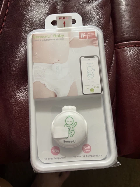 Sense-U Baby Monitor: Breathing Movement, Ambient Temperature, Rollover