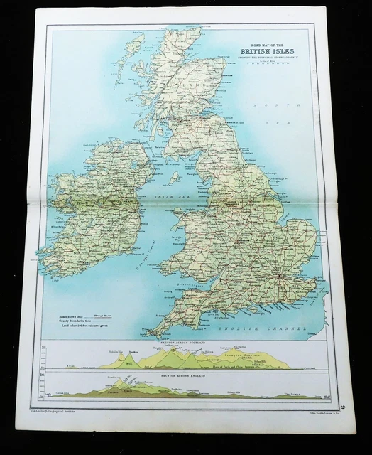 Puzzle Larsen A41 – Carte Topographique De L’Écosse, 63 Pièces, Pièces Formes D’animaux, éducatif, Dès 6 Ans