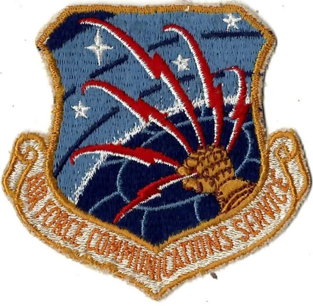 Usaf Air Force Communications Service Military Patch