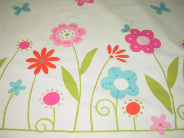 9 Yds Floral Butterflies Cotton Drapery Upholstery Fabric For Less