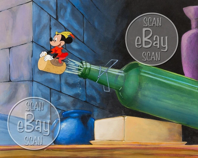 Rare walt disney s mickey mouse and the beanstalk cartoon 8 x 10 photo