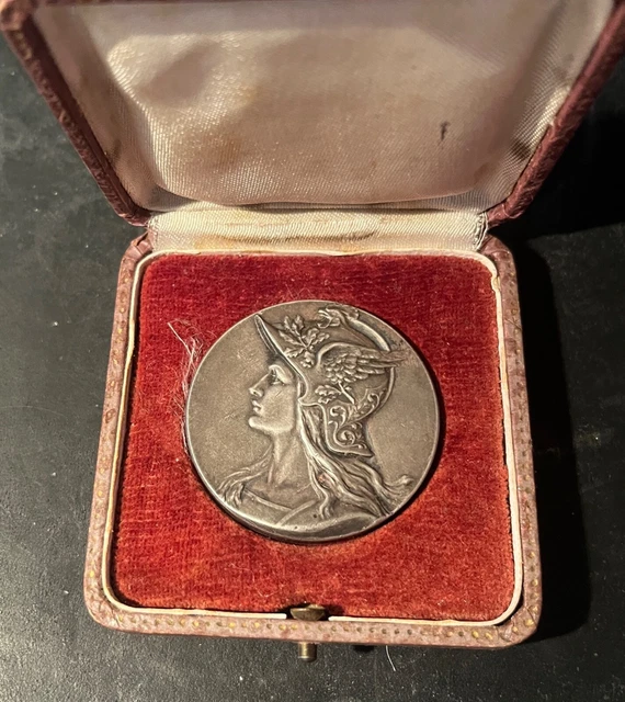 Médaille plaquette bronze par René Baudichon