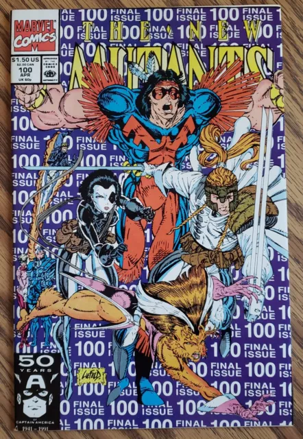 The New Mutants #100 - 1st X-Force - Marvel Comics - 1991